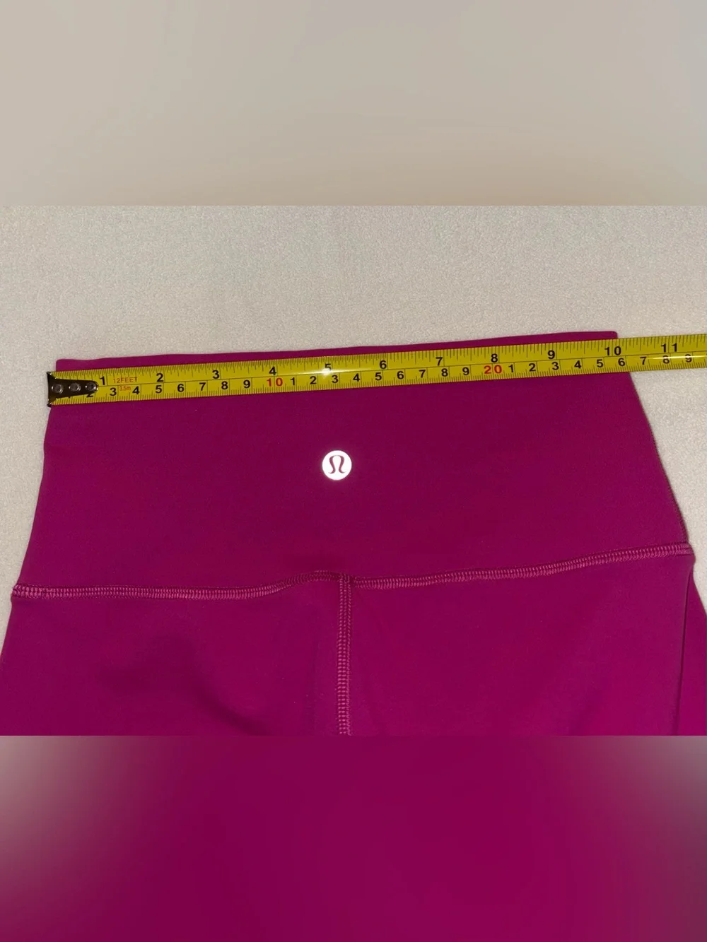 Lululemon Pink High Rise Pocket Biker Shorts Size 4